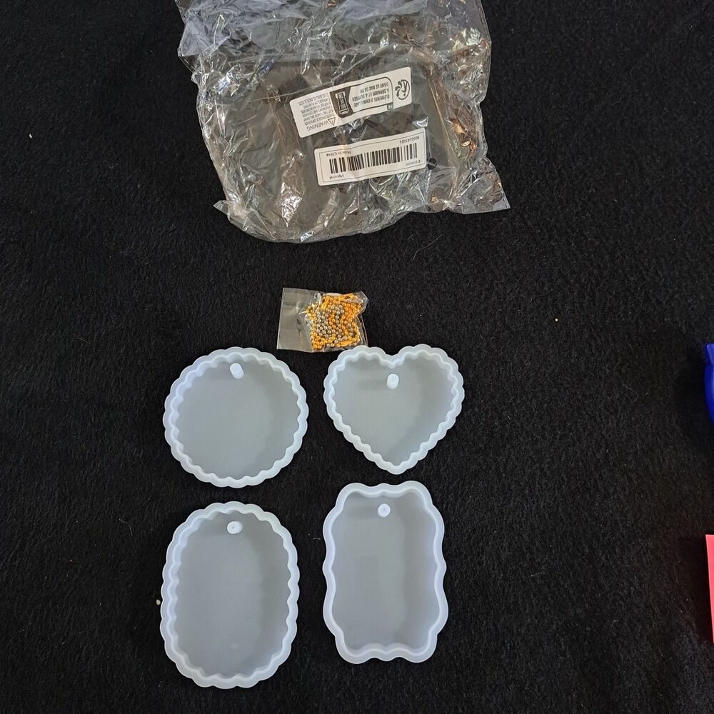 Keychain Molds Silicone Pendant Molds Convenient Epoxy Molds Keychain